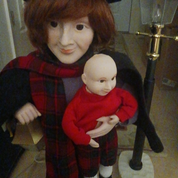 Vintage Christmas Decor of Tiny Tim - Picture 2 of 8